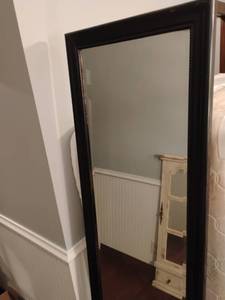 lot 1138 image: Tall Mirror. 72 x 20