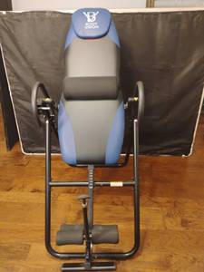 lot 1147 image: Body Vision Inversion Table with Height Adjustment