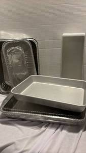 lot 1244 image: Cake pan, disposable pans and more