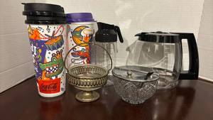 lot 1254 image: Universal Studios Mardi Gras 2023 Souvenir Cups, Cuisinart Coffee Pot, Sugar Bowl and more