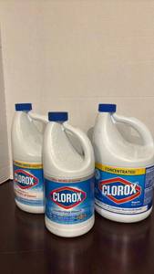 lot 1324 image: Clorox Concentrated Disinfecting Bleach - Multiple Bottles