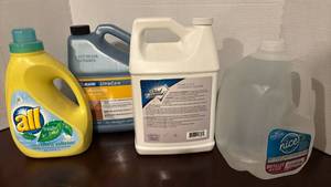 lot 1335 image: Household Cleaning Products Lot - Black Diamond, Mapei, All & Nice