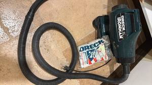 lot 1341 image: Oreck XL Ironman Vacuum Cleaner with Housekeeper Filter Bags