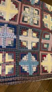 lot 1446 image: Full size quilt