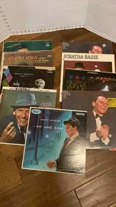 lot 1504 image: Frank Sinatra record albums