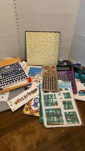 lot 1507 image: Paper and scrap book accessories