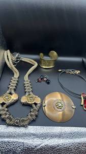 lot 1912 image: Handcrafted Mixed Metal Jewelry Collection