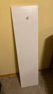 lot 2207 image: White shelf 11.75x48x.75 IN BASEMENT