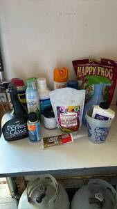 lot 3000 image: Household Chemical Supply Lot - Cleaners, Garden Products & Adhesives