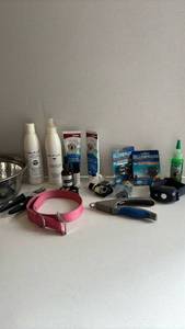 lot 3028 image: BlueFang Training Collar and other pet supplies