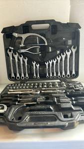 lot 3040 image: RestoParts Hardware Deluxe Home Center Tool Kit Case