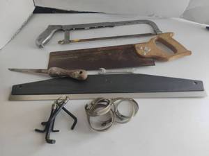 lot 3074 image: Tools.  Saws, Allen Wrenches and More