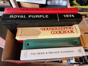 lot 3203 image: 1970 & 1974 Yearbooks and cook books