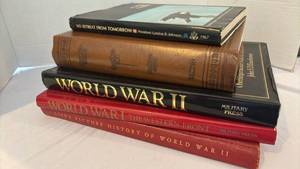 lot 3321 image: World War Military History Book Collection - Lifes Picture History & Military Press Editions, K State 1975