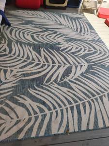 lot 4136 image: Outdoor Rug.  8ft x 11ft