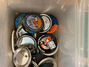 lot 3012 image: wichita River Festival Buttons and Command Hanging Strips