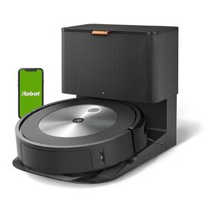 lot 1997 image: iRobot Roomba j7 (7550) Self-Emptying Robot Vacuum Uses PrecisionVision Navigation to Identify &amp Avoid Objects Like Socks, Shoes, &amp Pet Waste, Smart Mapping, Self-Empty for Up to 60 Days - Previously used