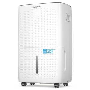 lot 1998 image: waykar 150-Pint 2-Speed Dehumidifier ENERGY STAR (For Rooms 3001 Sq ft) - Retail $379.98