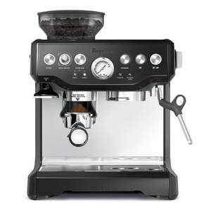 lot 80620 image: Breville BES870BSXL The Barista Express Coffee Machine (Black Sesame) - Retail $699.95 (missing grate)