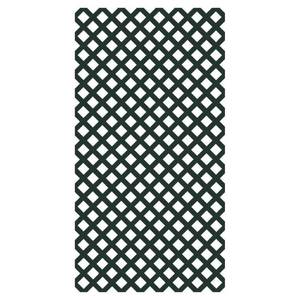 lot 1886 image: Veranda 4 ft. x 8 ft. Woodland Green Garden Vinyl Lattice