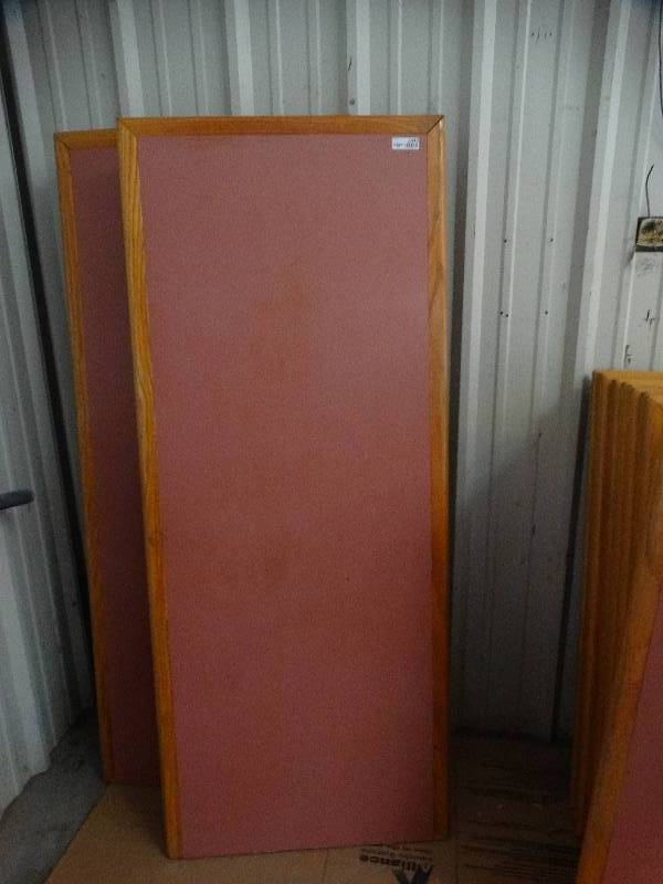 lot 2448 image: Booth table top- 30 x 6ft