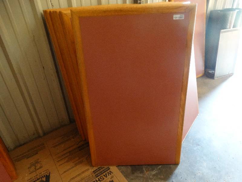 lot 2457 image: Booth table top- 30 x 48