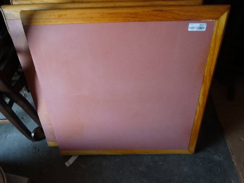 lot 2477 image: Wall mount table- 30 x 30