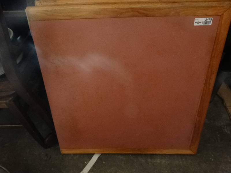 lot 2478 image: Wall mount table- 30 x 30