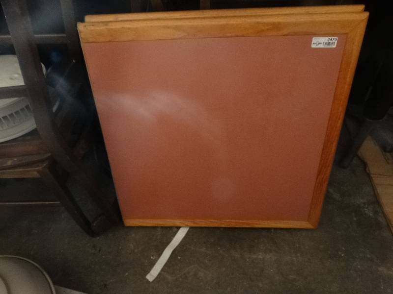 lot 2479 image: Wall mount table- 30 x 30
