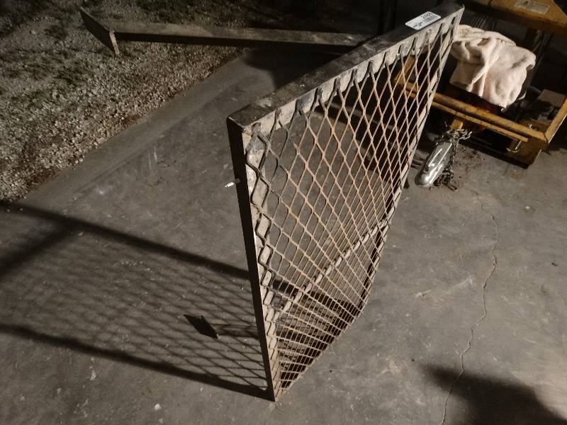 expanded metal shelf