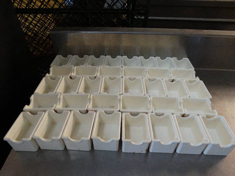 lot 2576 image: Lot of 36 sugar trays.