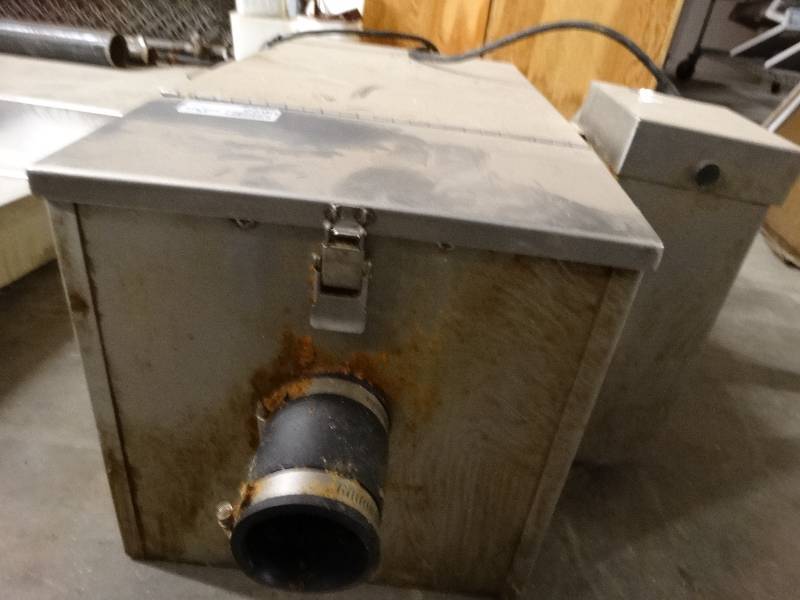 lot 2596 image: Grease trap