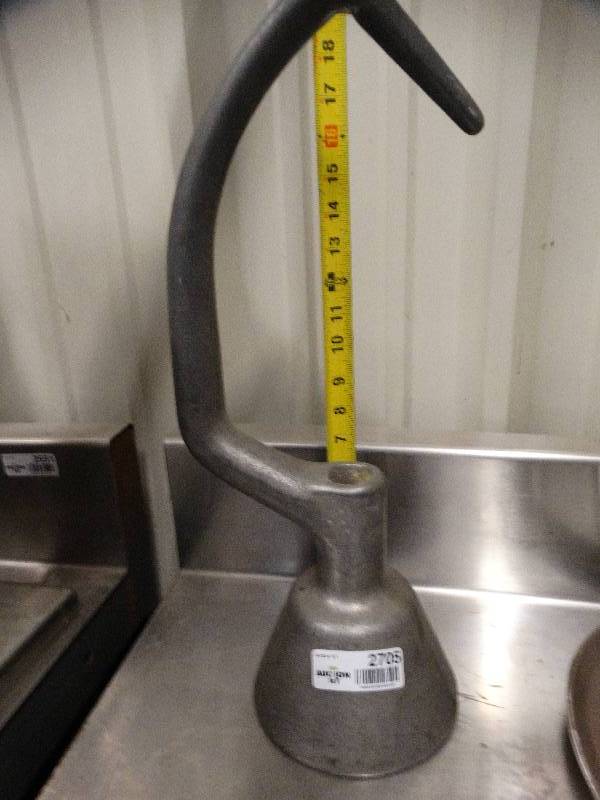 lot 2705 image: Hobart mixer attachment