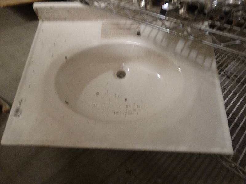 lot 2729 image: Vanity sink.