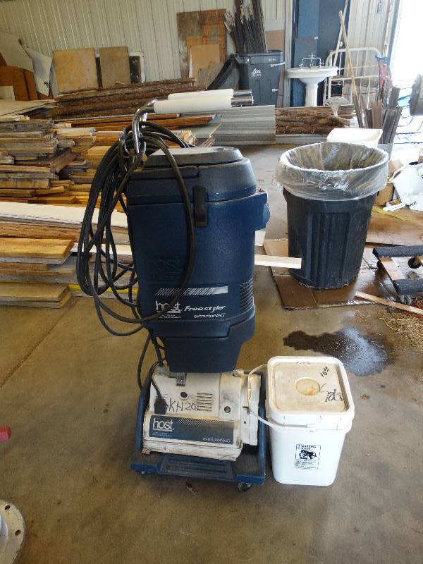 lot 6097 image: Host Freestyle dry extraction carpet cleaning system.