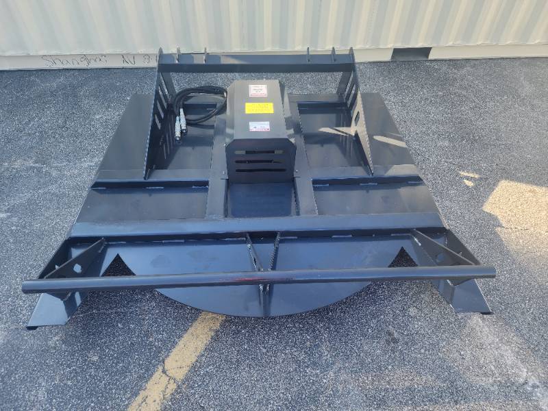 lot 2000B image: Unused 2025JCT Heavy Duty Skid Steer Brush Cutter (with Stump jumper and extra blades)