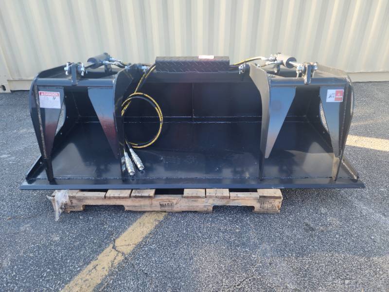 lot 2005A image: Unused 2025 JCT Skid Steer&nbspGrapple Bucket