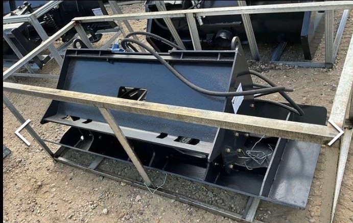lot 2021A image: Unused 2025 JCT Skid Steer Vibratory Plate Compactor
