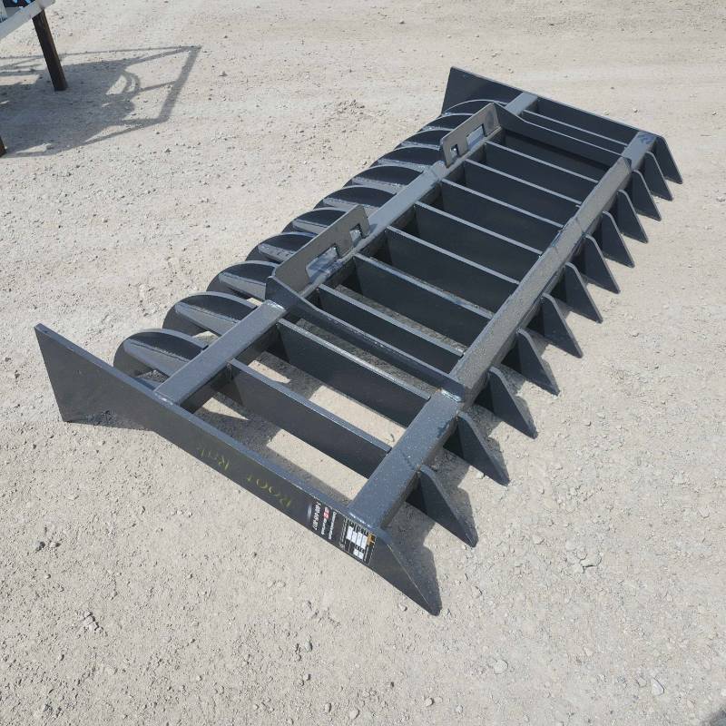 lot 2670 image: Unused 2025 Landhonor Skid Steer Root Rake  RTR-12-72W -