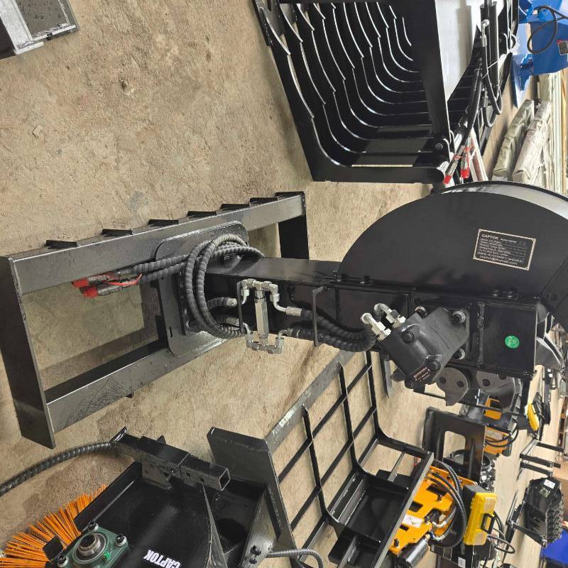 lot 7221 image: Unused Skid Steer CK-SG45 Stump Grinder Attachment&nbsp