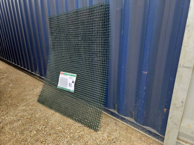 lot 6565 image: Unused KJ Wire Mesh Panels  5ft (H) x 5.6ft (L)  Model K1715
