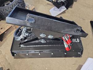 lot 178 image: Unused Hydraulic Mini Skid Steer Bulldozer Blade