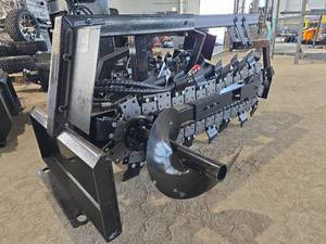 lot 184 image: Unused Heavy-Duty Mini Skid Steer Trencher Attachment