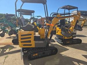 lot 3023 image: Unused 2025 AGT MX12RX Mini Excavator  Yellow  RATO, 13.5HP