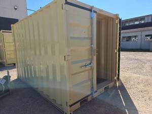 lot 9615 image: Industrial 10ft Storage Container with Built-in Window and Security Features
