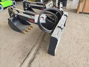 lot 2589A image: Unused Landhonor Big Arm Backhoe for Skid Steer BH-12-72D
