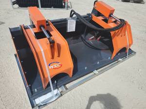 lot 3502 image: Unused 72-inch WIG Grapple Bucket Skid Steer Attachment