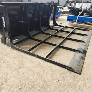 lot 7014 image: Unused Land Leveler CK-GD47  47-inch Width Skid Steer Attachment