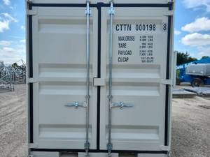 lot 7569 image: One trip&nbsp11FT (L) x 7 (W) x 7FT (H)Shipping Container, light Gray  CTTN0001988