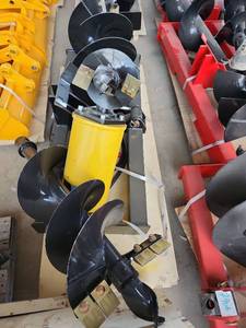 lot 7580 image: Unused Captok Skid Steer Auger Set